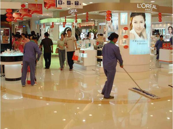 大型商場(chǎng)超市清潔工作流程步驟？
